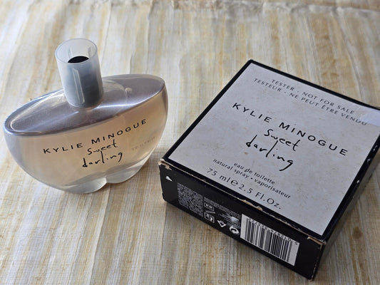 Sweet Darling Kylie Minogue for women EDT Spray 75 ml 2.5 oz, Rare, Vintage, Tester