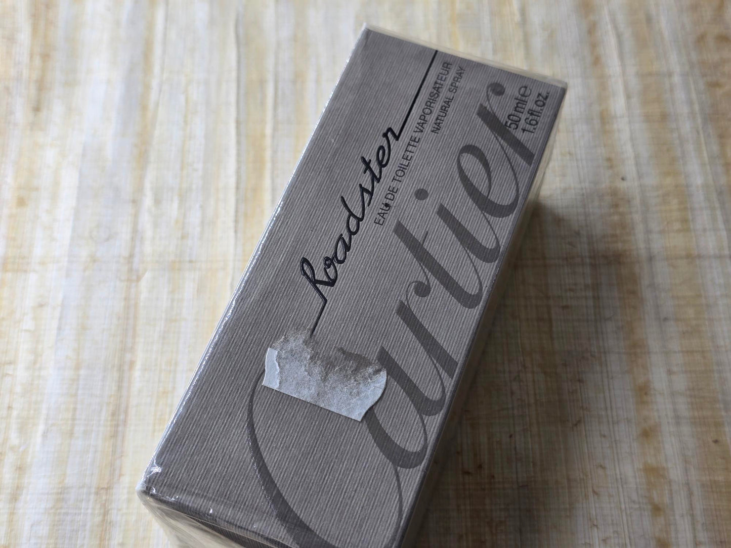 Roadster Cartier for men EDT Spray 50 ml 1.7 oz - Rare, Vintage, Original Bottle Sealed