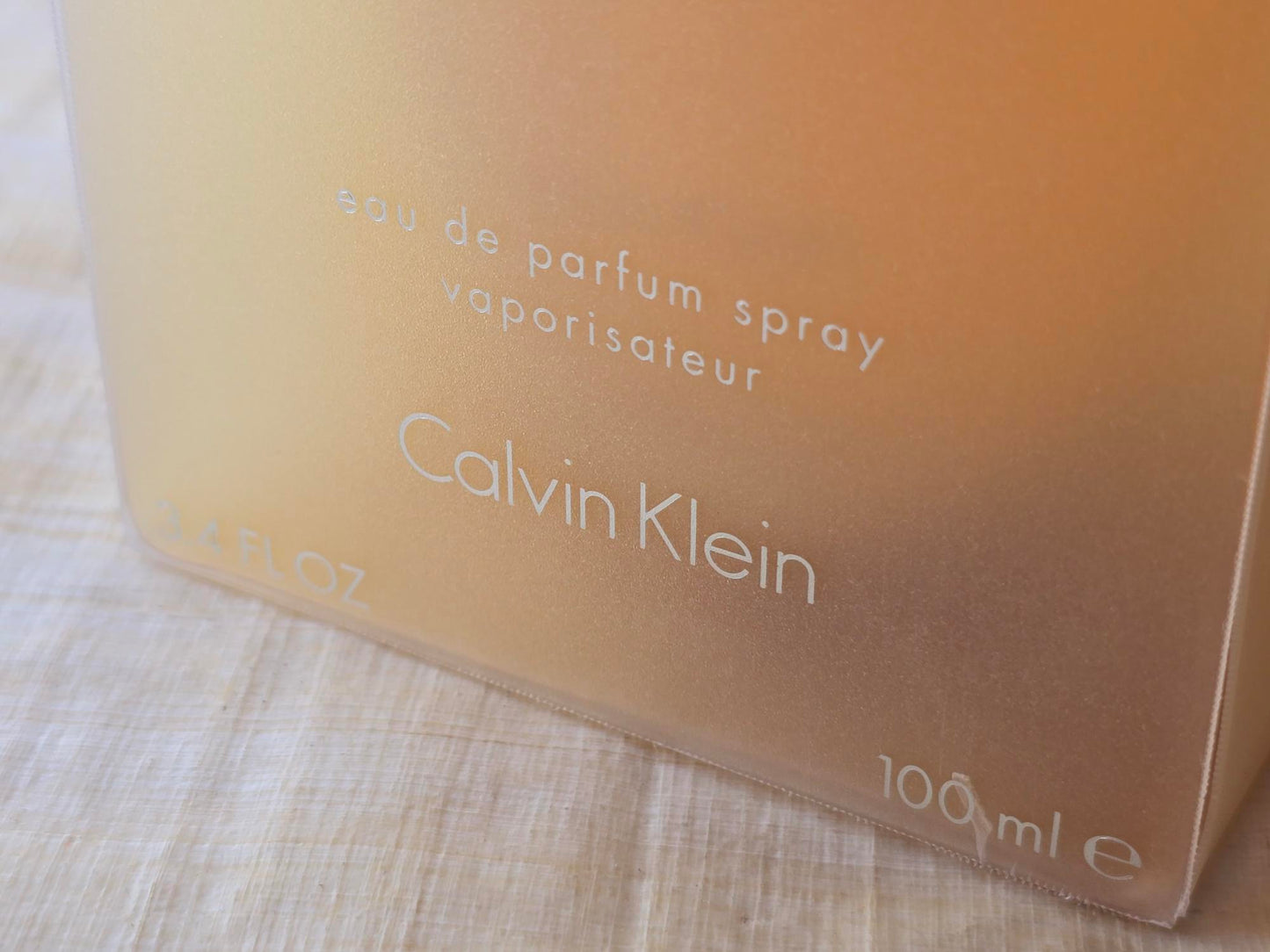 Obsession Sheer Calvin Klein for women EDP Spray 100 ml 3.4 oz, Vintage, Rare