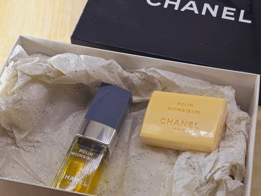 Monsieur Chanel for men EDT Spray 100 ml 3.4 oz, Vintage, Rare, Set