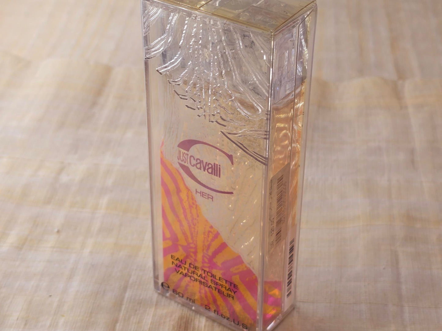 Just Cavalli Her Roberto Cavalli for women EDT Spray 60 ml 2 oz, Vintage, Rare