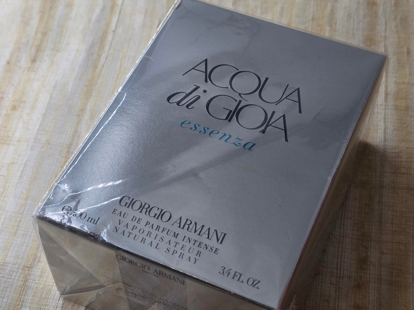 Acqua di Gioia Essenza Giorgio Armani for women EDP Intense Spray 100 ml 3.4 oz, Vintage, Rare, Sealed