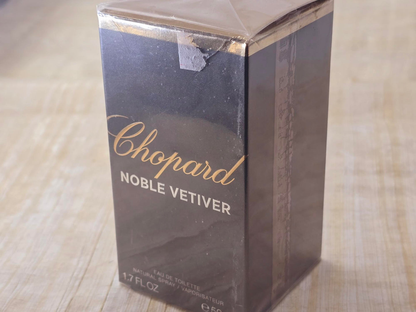 Noble Vetiver Chopard for men EDT Spray 100 ml 3.4 oz OR 50 ml 1.7 oz, Vintage, Rare, Sealed