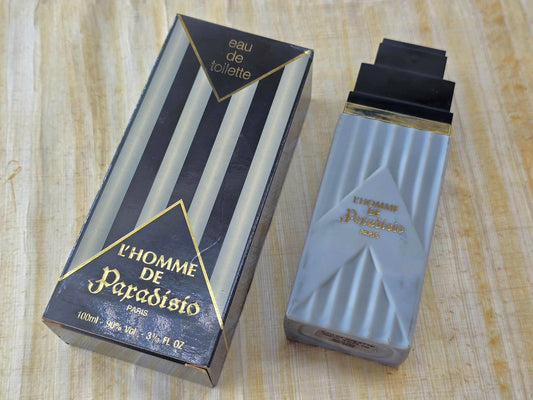 L'Homme de Paradisio Logos 1989 EDT Spray 100 ml 3.4 oz, Vintage, Rare