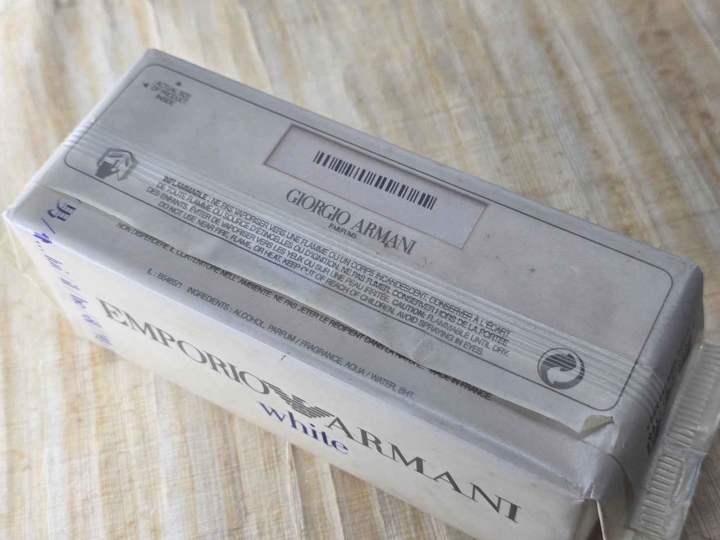 Emporio White By Giorgio Armani For men EDT Spray 100 ml 3.4 oz, Vintage, Rare, Sealed