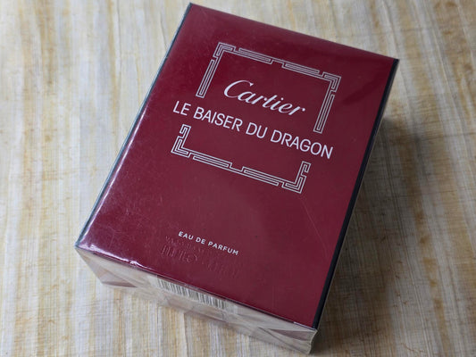 Le Baiser Du Dragon Cartier for women EDP Spray 100 ml 3.4 oz - Rare, Vintage, Original Bottle Sealed