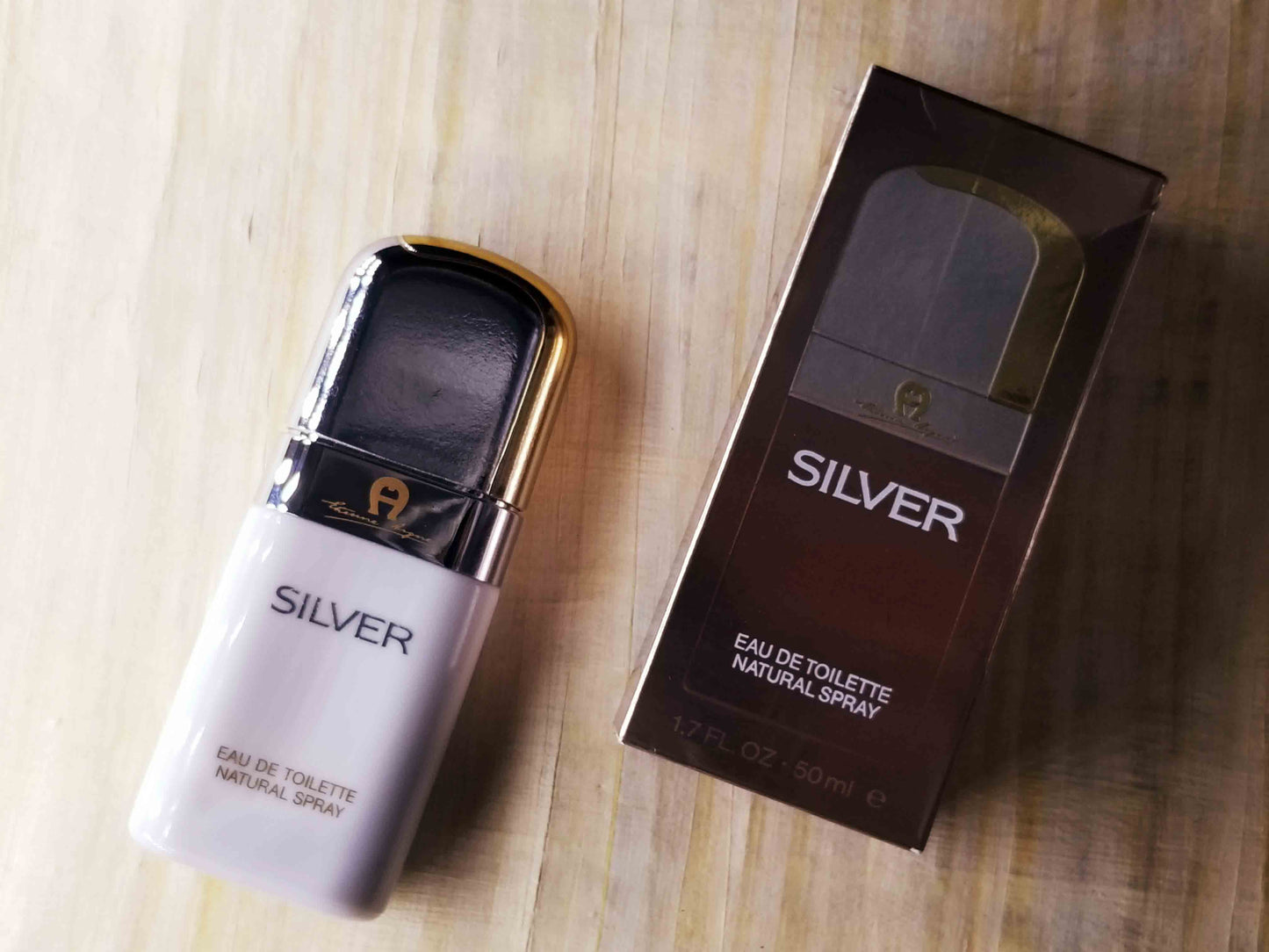 Silver Aigner for Men Etienne Aigner for men EDT Spray 50 ml 1.7 oz, Vintage, Rare