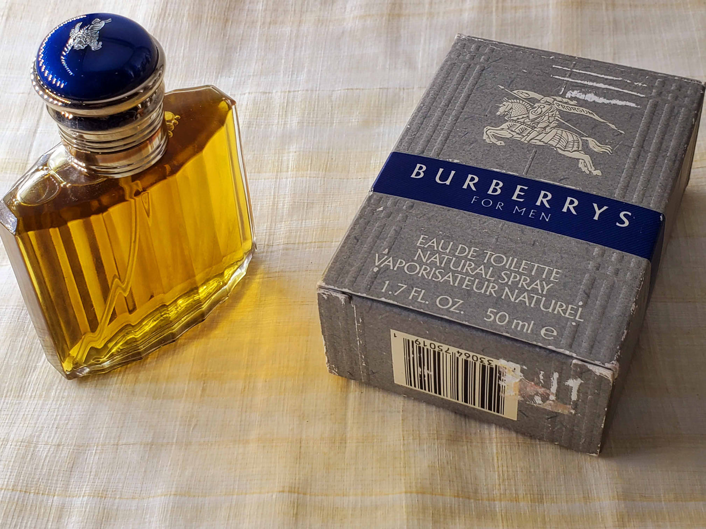 Burberrys for Men (1981) Burberry EDT Spray 50 ml 1.7 oz, Vintage, Rare