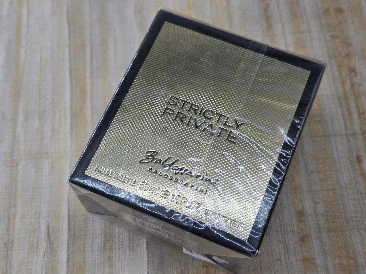 Strictly Private Baldessarini for men EDT Spray 90 ml 3 oz OR 50 ml 1.7 oz, Vintage, Rare, Sealed