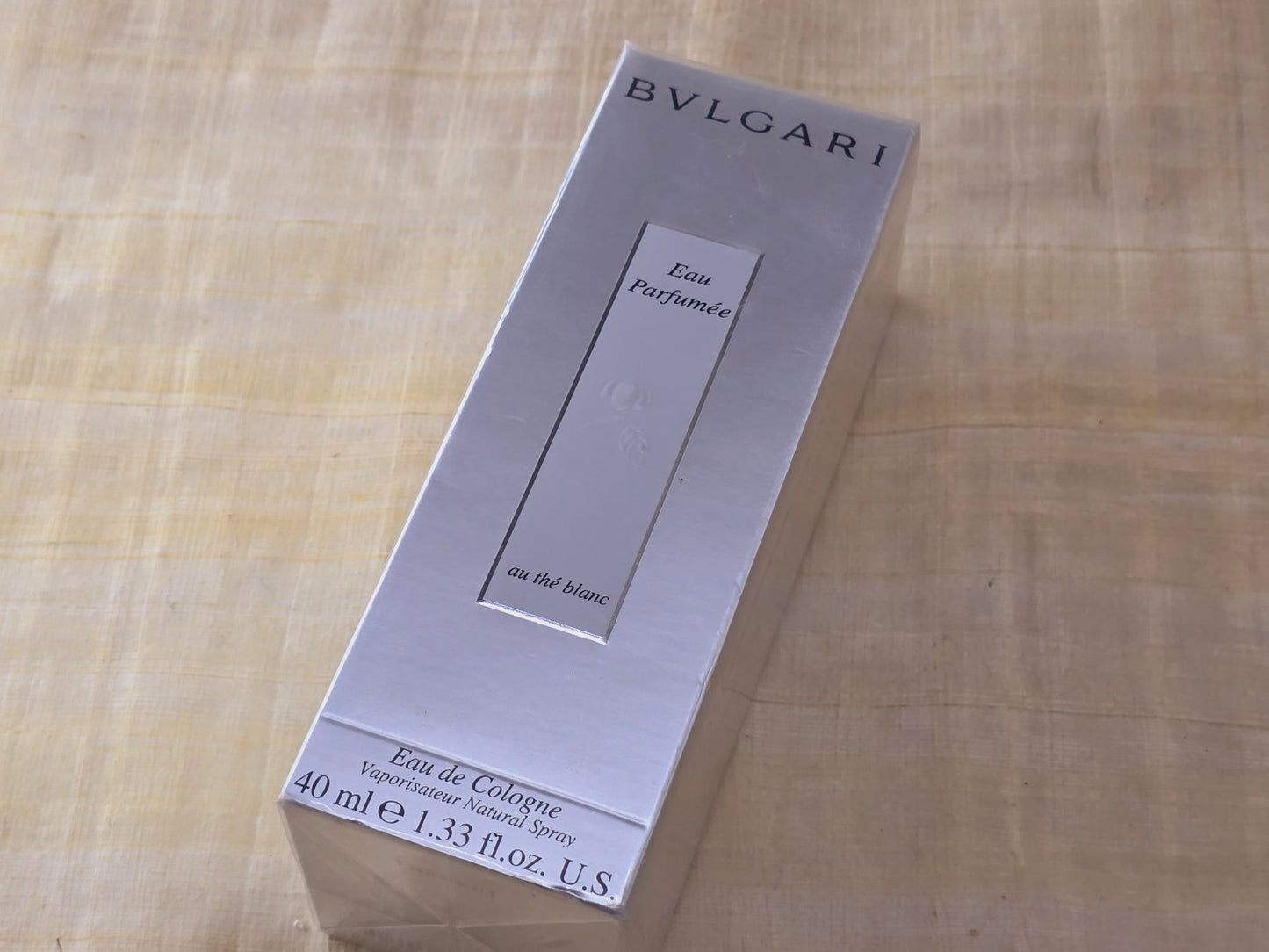 Eau Parfumee au The Blanc Bvlgari EDC spray unisex 40 ml 1.3 oz, Vintage, Rare, Sealed