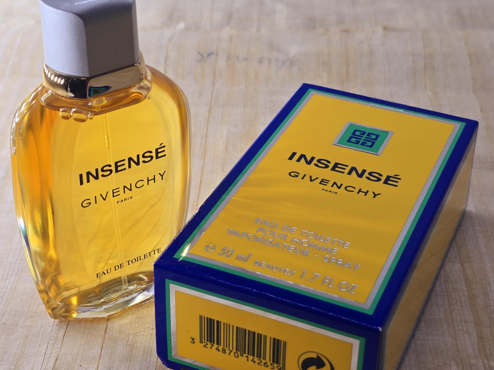 Insense Givenchy for men EDT Spray 50 ml 1.7 oz Vintage Rare Perfumani