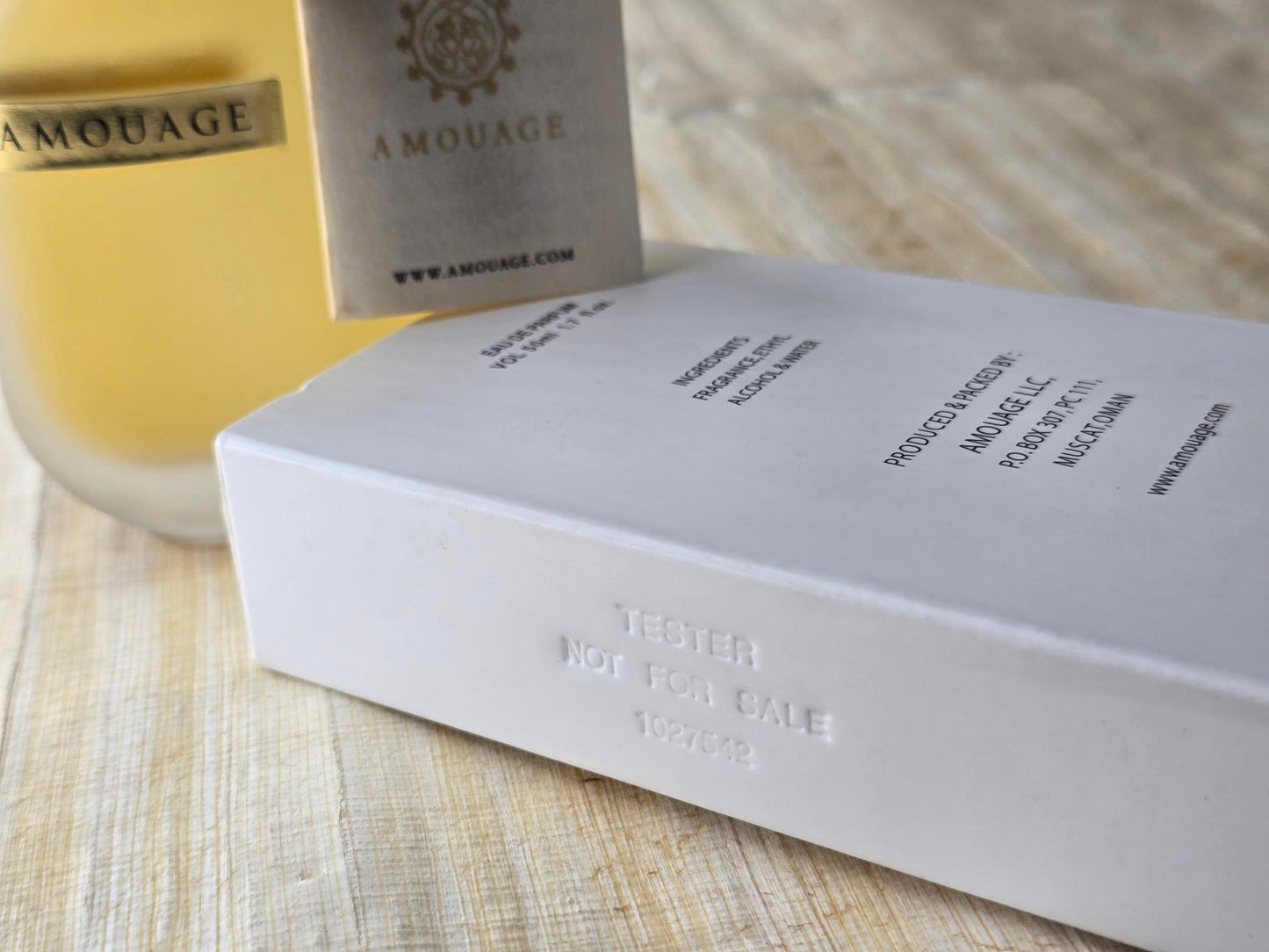 The Library Collection Opus III Amouage Unisex Spray 50 ml 1.7 oz, Oman Vintage, Rare, Tester