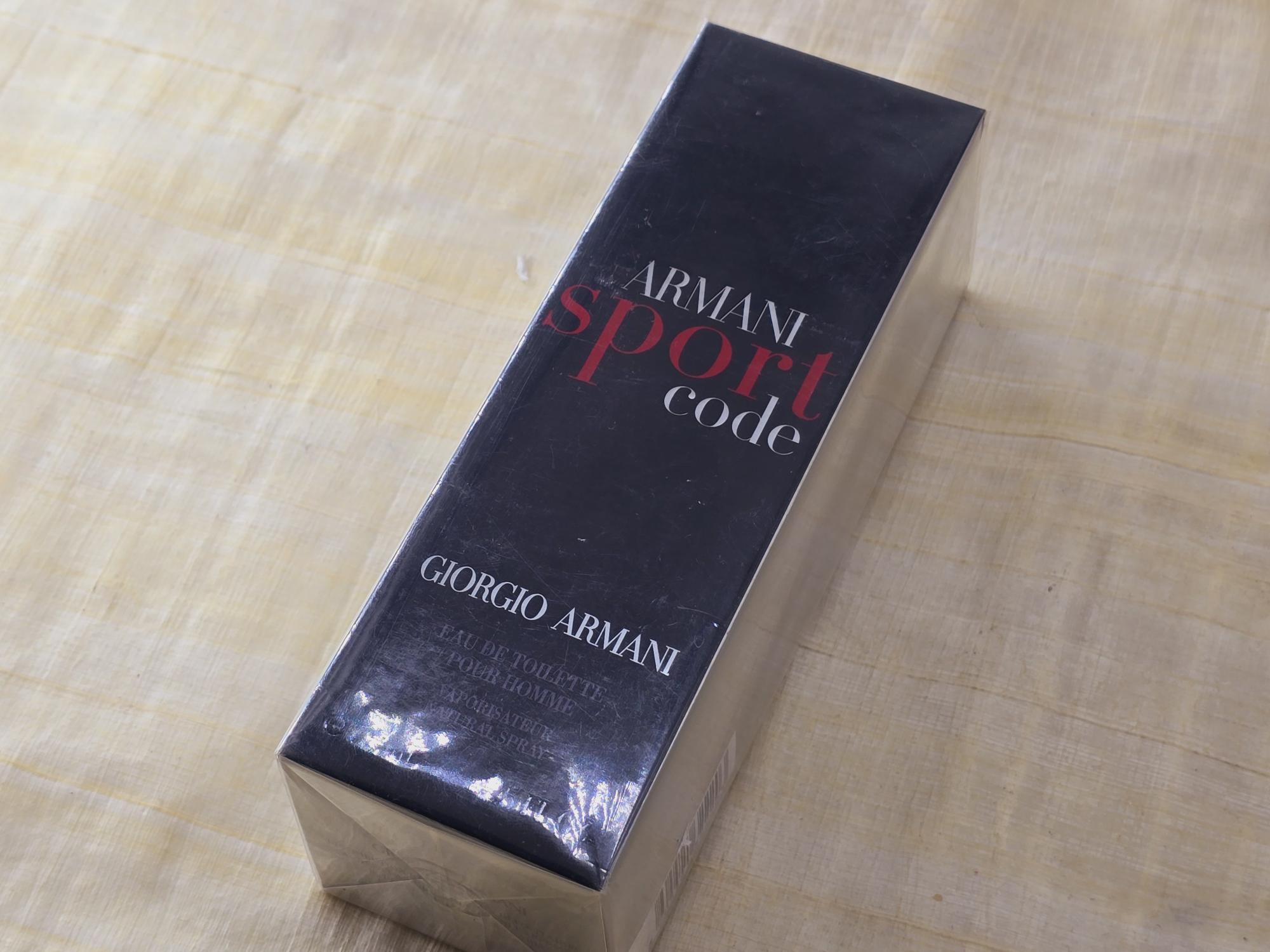 Armani Code Sport Giorgio Armani for men EDT Spray 125 ml 4.2 oz OR 75 Perfumani