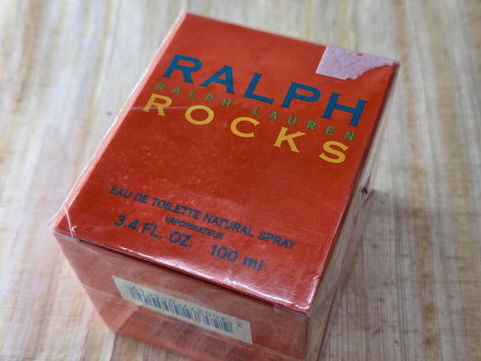 Ralph Rocks Ralph Lauren for women EDT Spray 100 ml 3.4 oz Or 50 ml 1.7 oz, Rare, Vintage, Sealed
