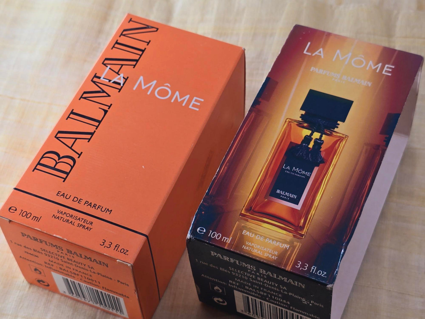 La Mome Pierre Balmain for women EDP Spray 100 ml 3.4 oz OR 50 ml 1.7 oz, Rare, Vintage