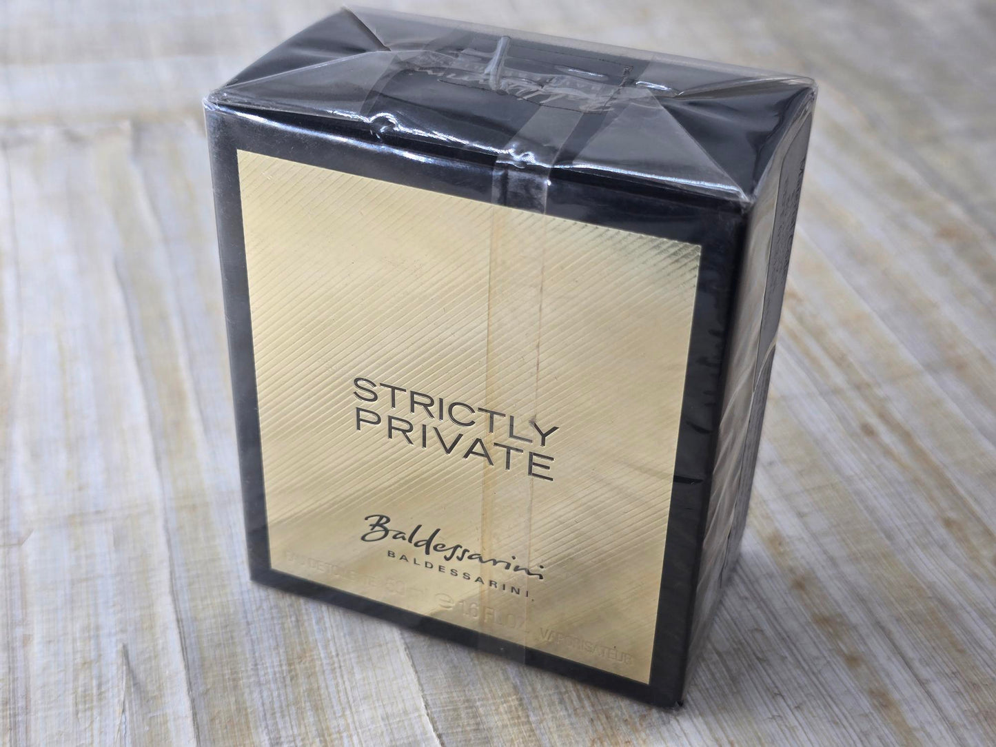 Strictly Private Baldessarini for men EDT Spray 90 ml 3 oz OR 50 ml 1.7 oz, Vintage, Rare, Sealed
