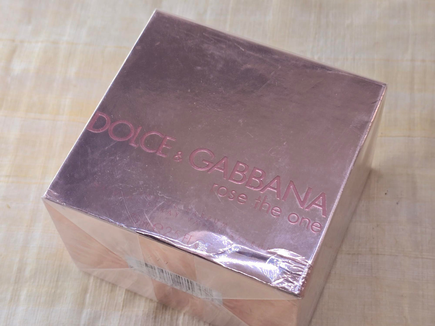 Rose The One Dolce&Gabbana for women EDP Spray 75 ml 2.5 oz OR 50 ml 1.7 oz, Vintage, Rare, Sealed