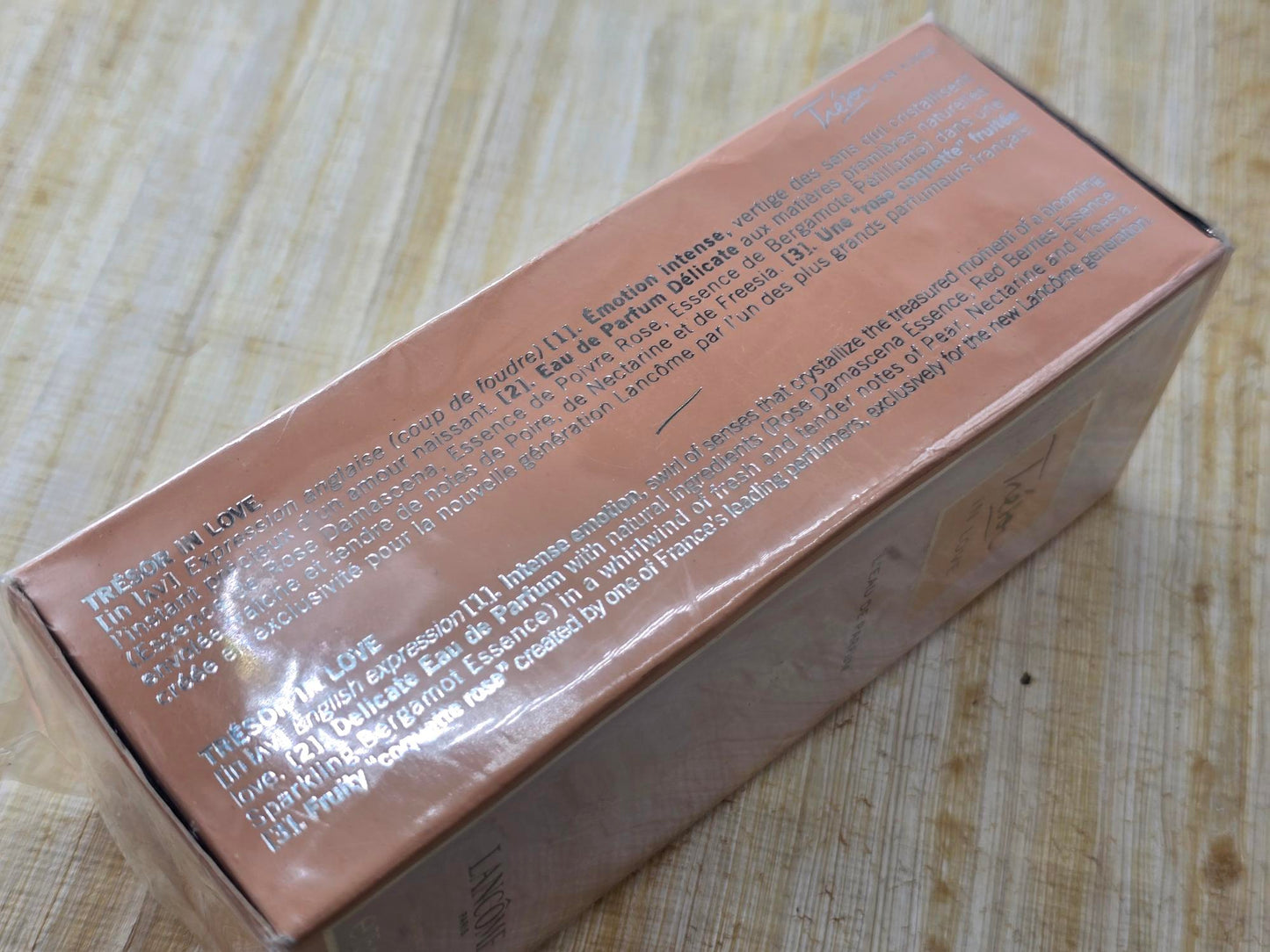 Tresor In Love Lancôme for women L'EAU De Parfum Spray 75 ml 2.5 oz, Vintage, Rare, Sealed