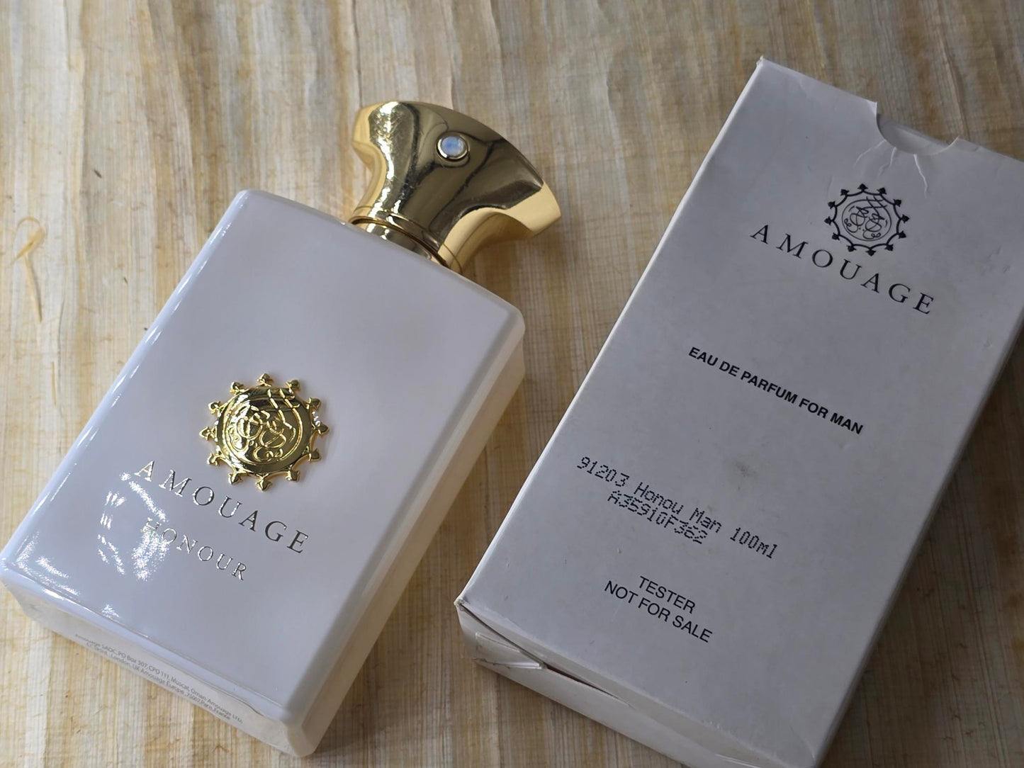 Honour Man Amouage EDP Spray 100 ml 3.4 oz, Oman Vintage, Rare Tester