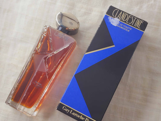 Clandestine Guy Laroche for women EDT Spray 100 ml 3.4 oz OR 50 ml 1.7 oz, Vintage, Rare