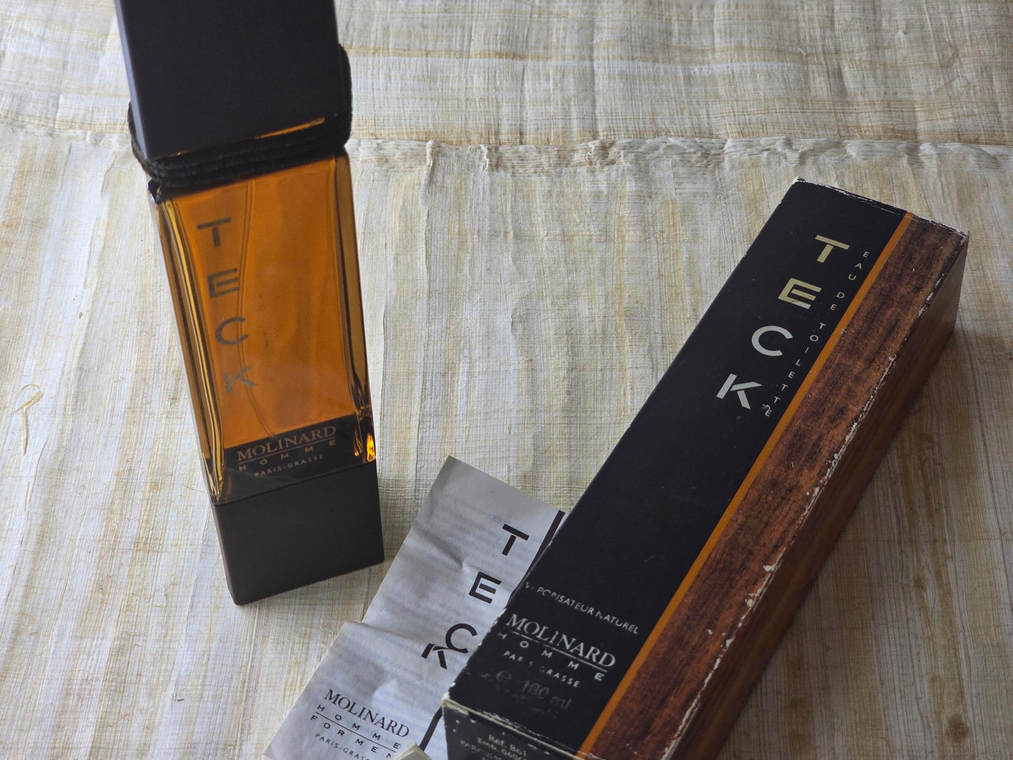 Teck Molinard for men EDT Spray 100 ml 3.4 oz, Vintage, Rare