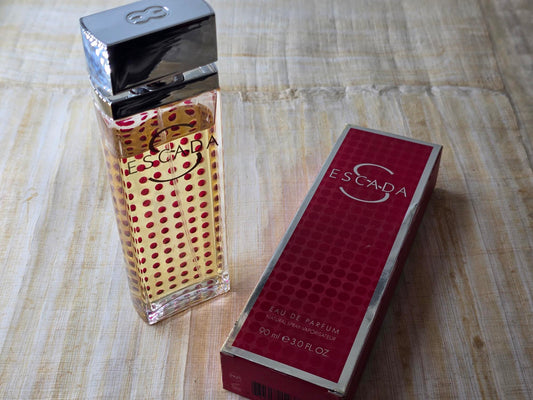 Escada S Escada for women EDP Spray 90 ml 3 oz, Vintage, Rare, As Pic