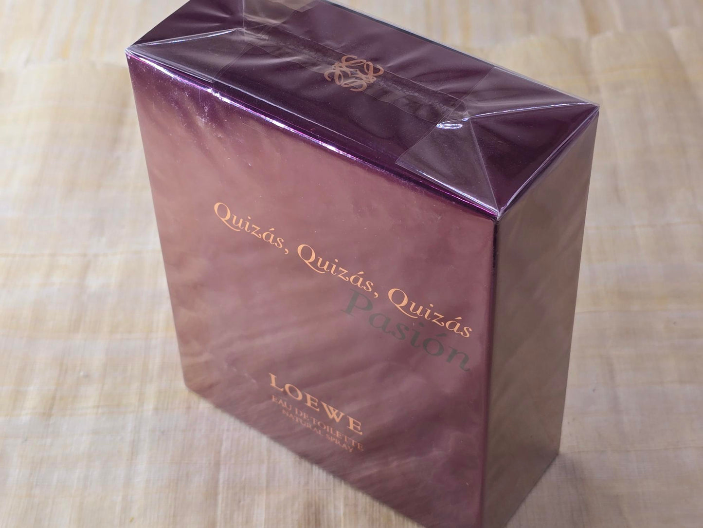 Quizas, Quizas, Quizas Pasion Loewe for women EDT Spray 100 ml 3.4 oz, Vintage, Rare, Sealed