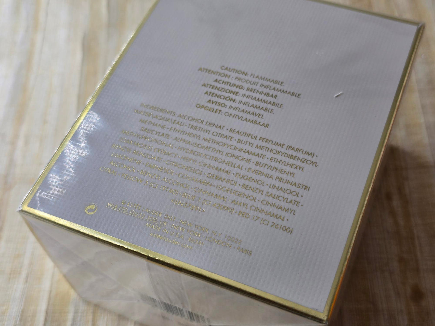 Beautiful Eau de Parfum Pearl Anniversary Edition Estée Lauder for women EDP Spray 100 ml 3.4 oz, Vintage, Rare, Sealed