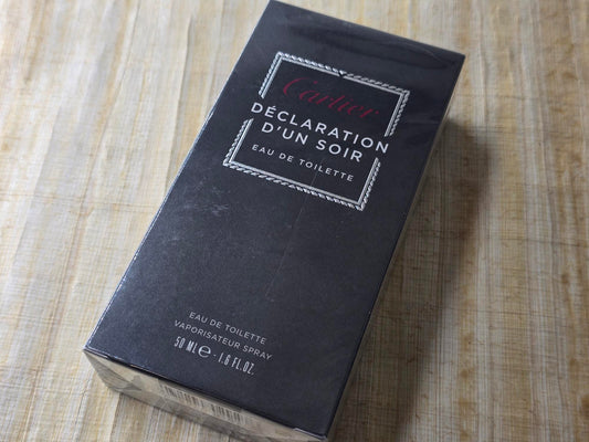Cartier Déclaration d'Un Soir - Men's EDT Vintage (50ml / 1.7oz & 100ml / 3.4oz) - Sealed