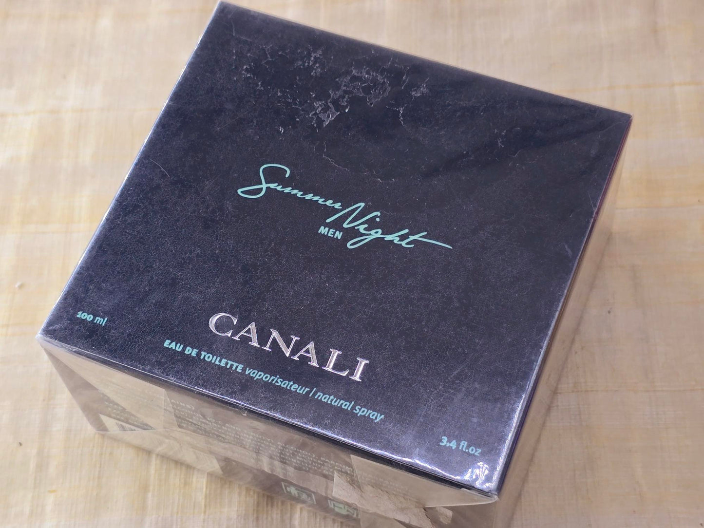 Canali Summer Night for Men EDT Spray 100 ml 3.4 oz, Vintage, Rare, Sealed