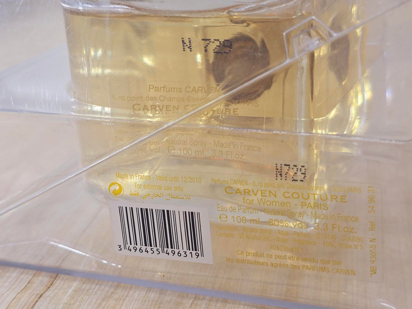 Carven Couture for women EDP Spray 100 ml 3.4 oz, Vintage, Rare, Sealed