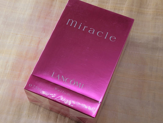 Miracle Lancôme for women Pure Parfum Splash 7.5 ml 0.25 oz, Vintage, Rare, Sealed