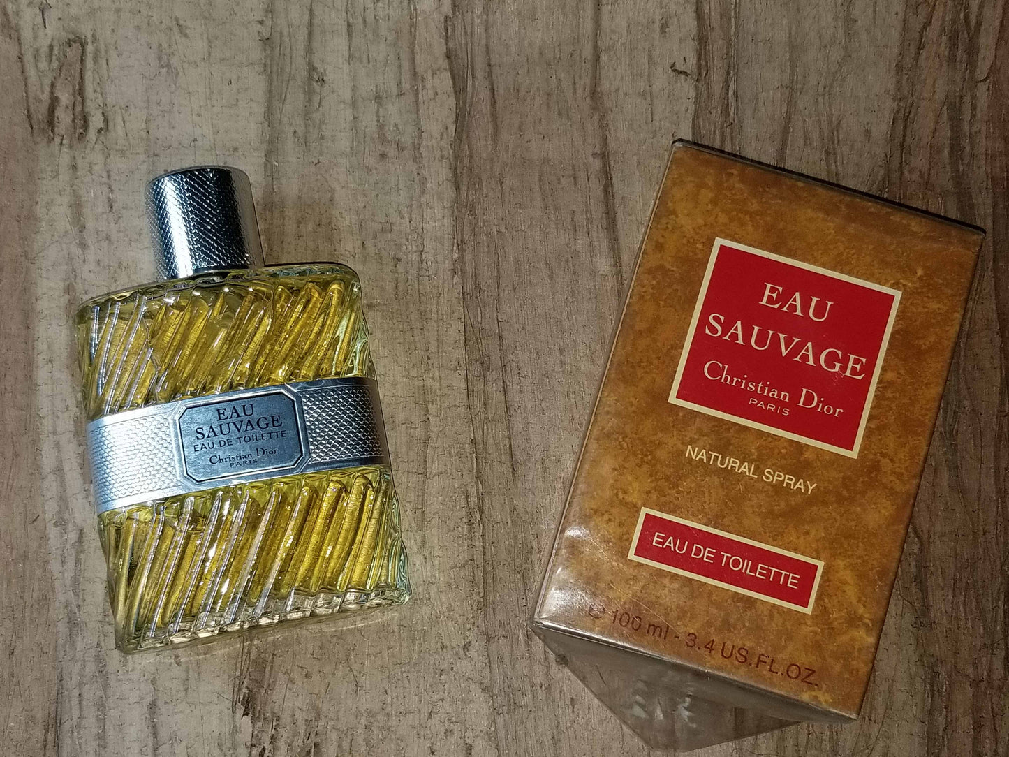 Eau Sauvage By Christian Dior TESTER 3.4 oz.(100ml) Eau de