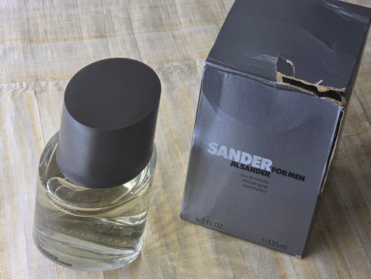 Jil Sander Sander for Men - EDT Vintage (125ml / 4.2oz) - New (Worn Box as Pictured)