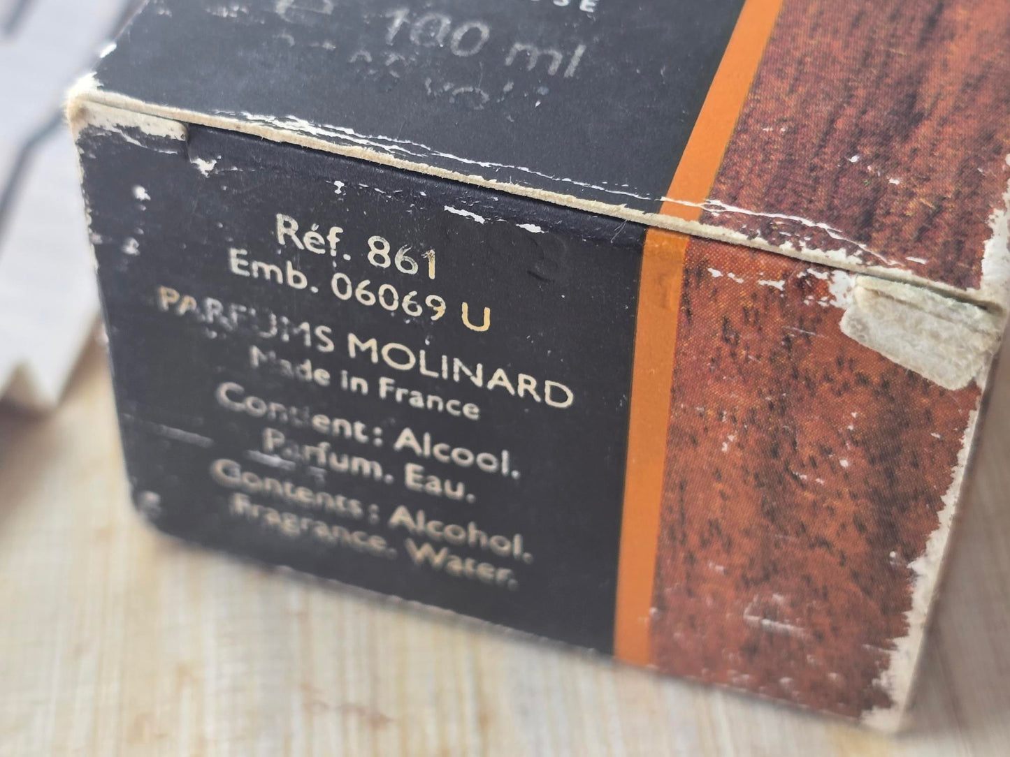 Teck Molinard for men EDT Spray 100 ml 3.4 oz, Vintage, Rare