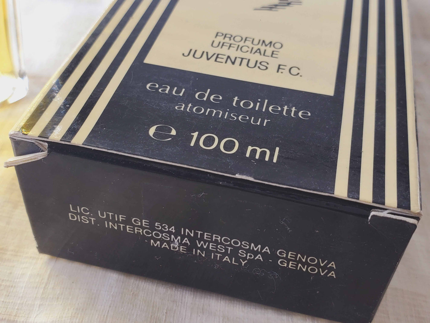 Ju** Juventus for men EDT Spray 100 ml 3.4 oz, Vintage, Rare