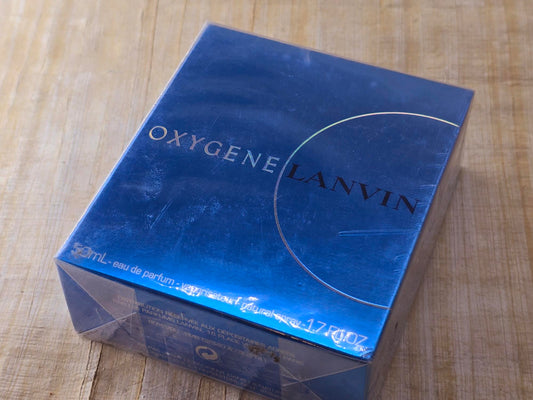 Oxygene Lanvin for women EDP Spray 50 ml 1.7 oz, Vintage, Rare, Sealed