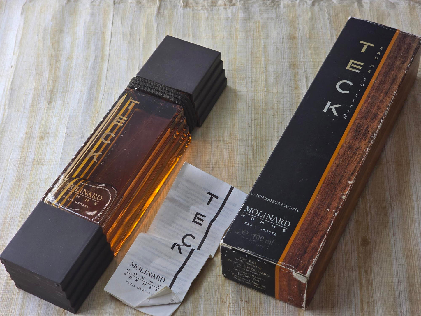 Teck Molinard for men EDT Spray 100 ml 3.4 oz, Vintage, Rare