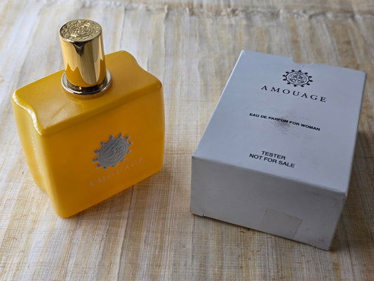 Sunshine Woman Amouage for women EDP Spray 100 ml 3.4 oz – Rare, Vintage Oman, Original Bottle Tester
