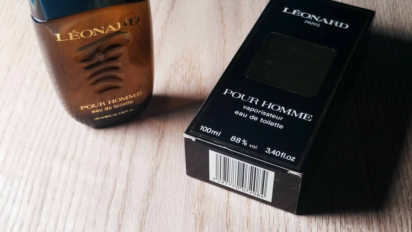 Leonard Pour Homme for men EDT Spray 100 ml 3.4 oz, Vintage, Rare