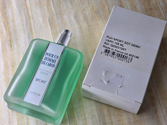 Caron Pour Un Homme Sport - Men's EDT Vintage (125ml / 4.2oz) - Tester