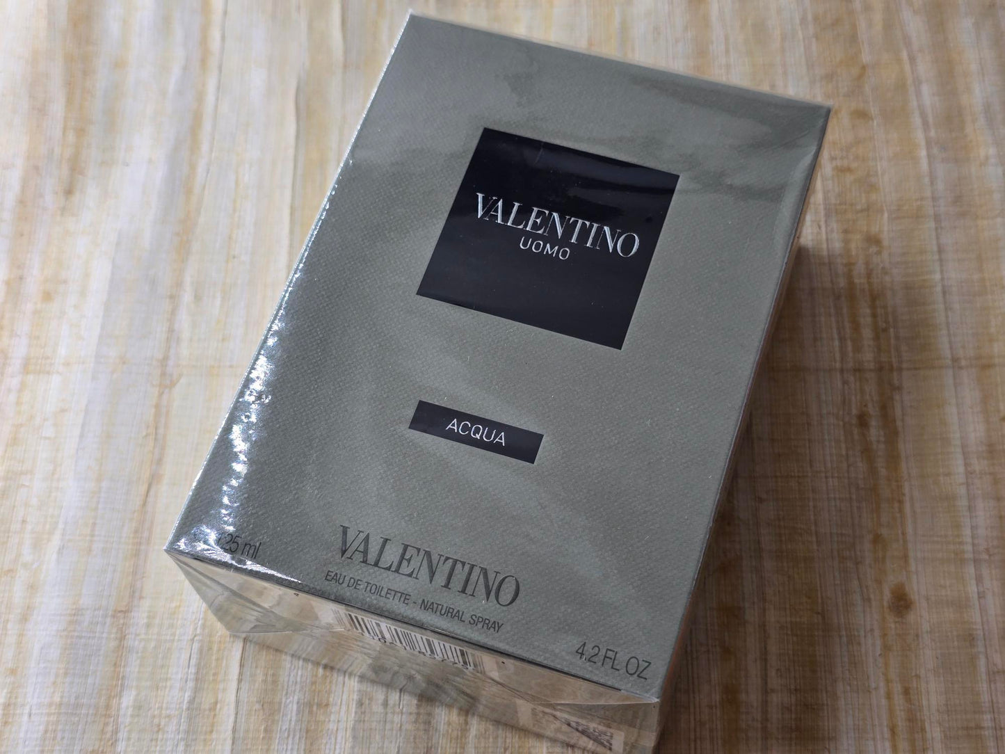 Valentino Uomo Acqua Valentino for men EDT Spray 125 ml 4.2 oz OR 75 ml 2.5 oz, Vintage, Rare, Sealed