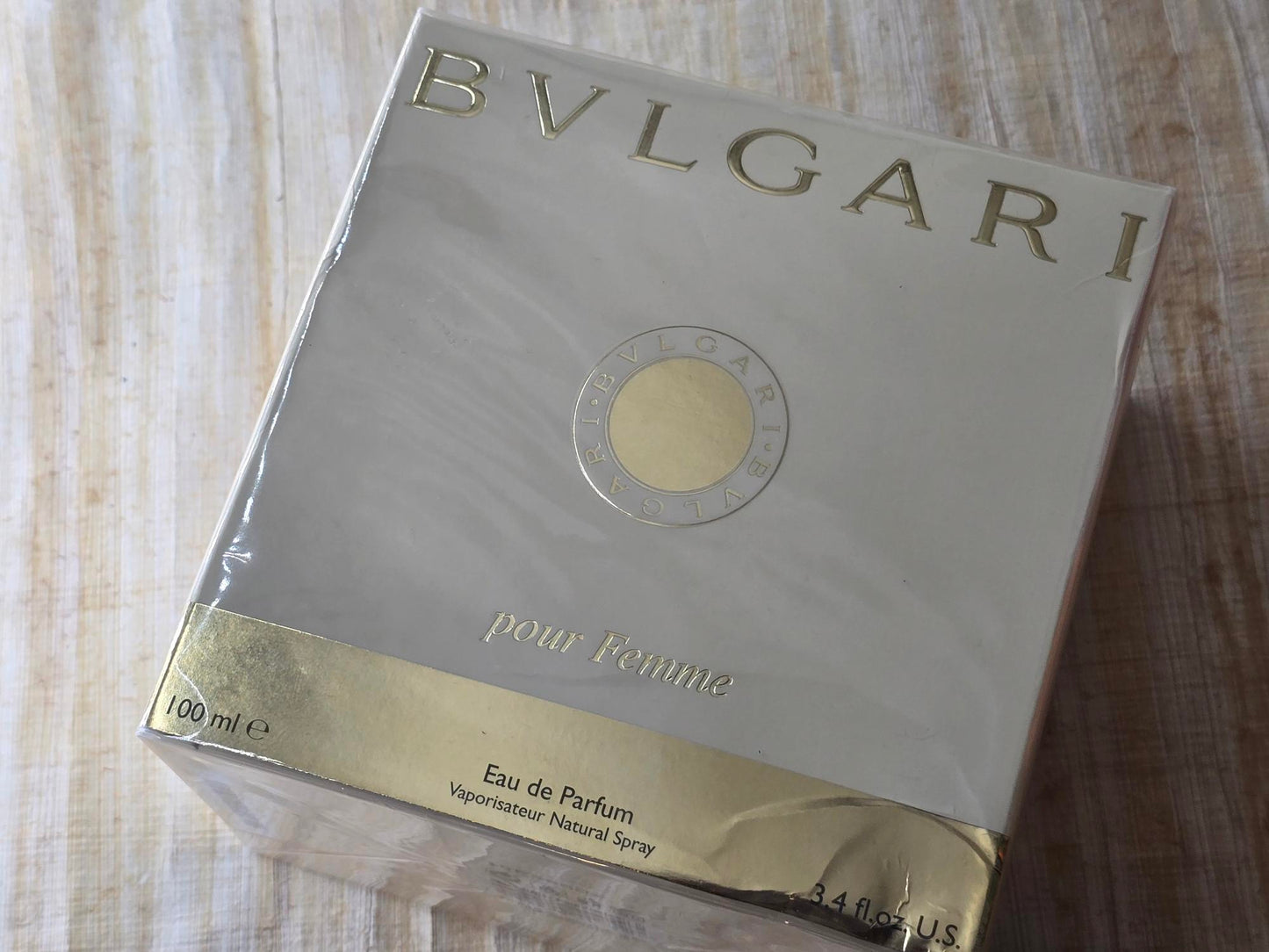Bvlgari Pour Femme Bvlgari for women EDP Spray 100 ml 3.4 oz Or 50 ml 1.7 oz, Vintage, Rare, Sealed