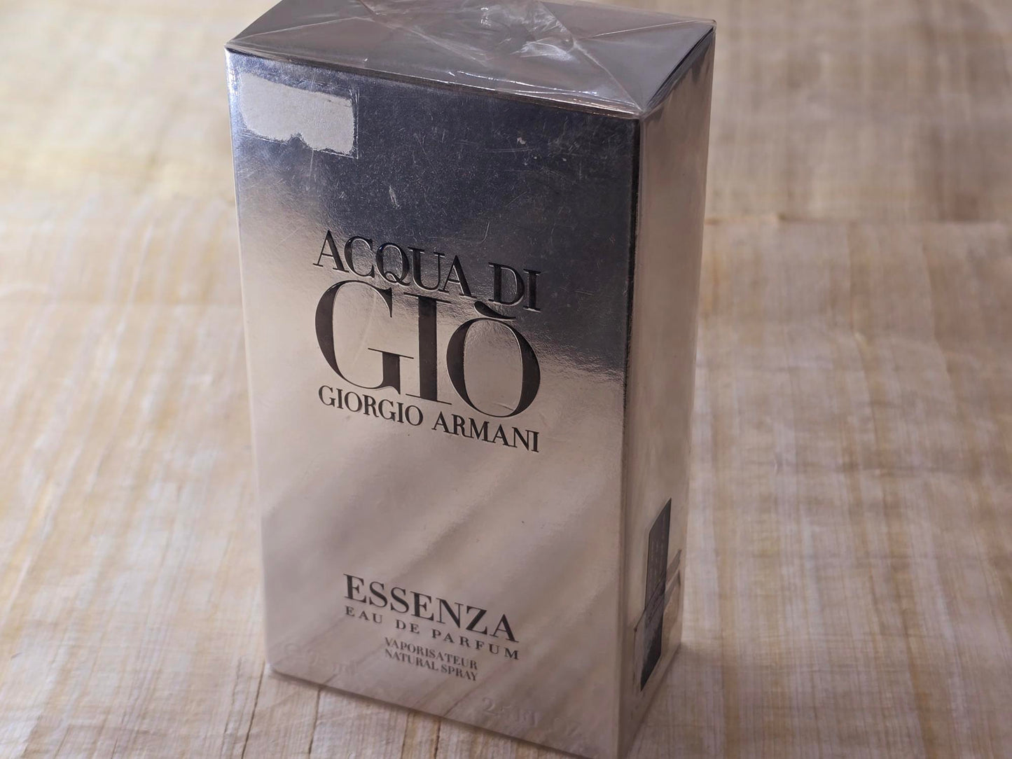 Acqua di Gio Essenza Giorgio Armani for men EDP Spray 180 ml 6.08 oz OR 75 ml 2.5 oz, Rare, Vintage, Sealed