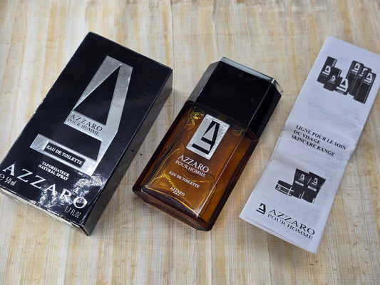 Azzaro Pour Homme for men EDT Spray 50 ml 1.7 oz, Rare, Batch 684119