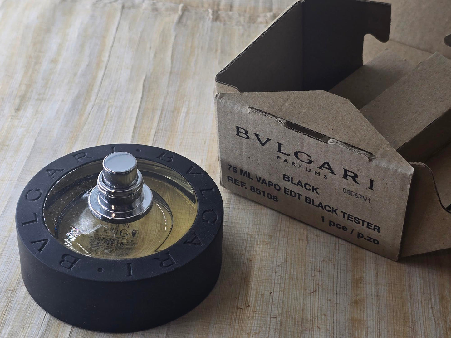 Black Bvlgari unisex EDT Spray 75 ml 2.5 oz OR 40 ml 1.3 oz, Vintage, Rare, Sealed