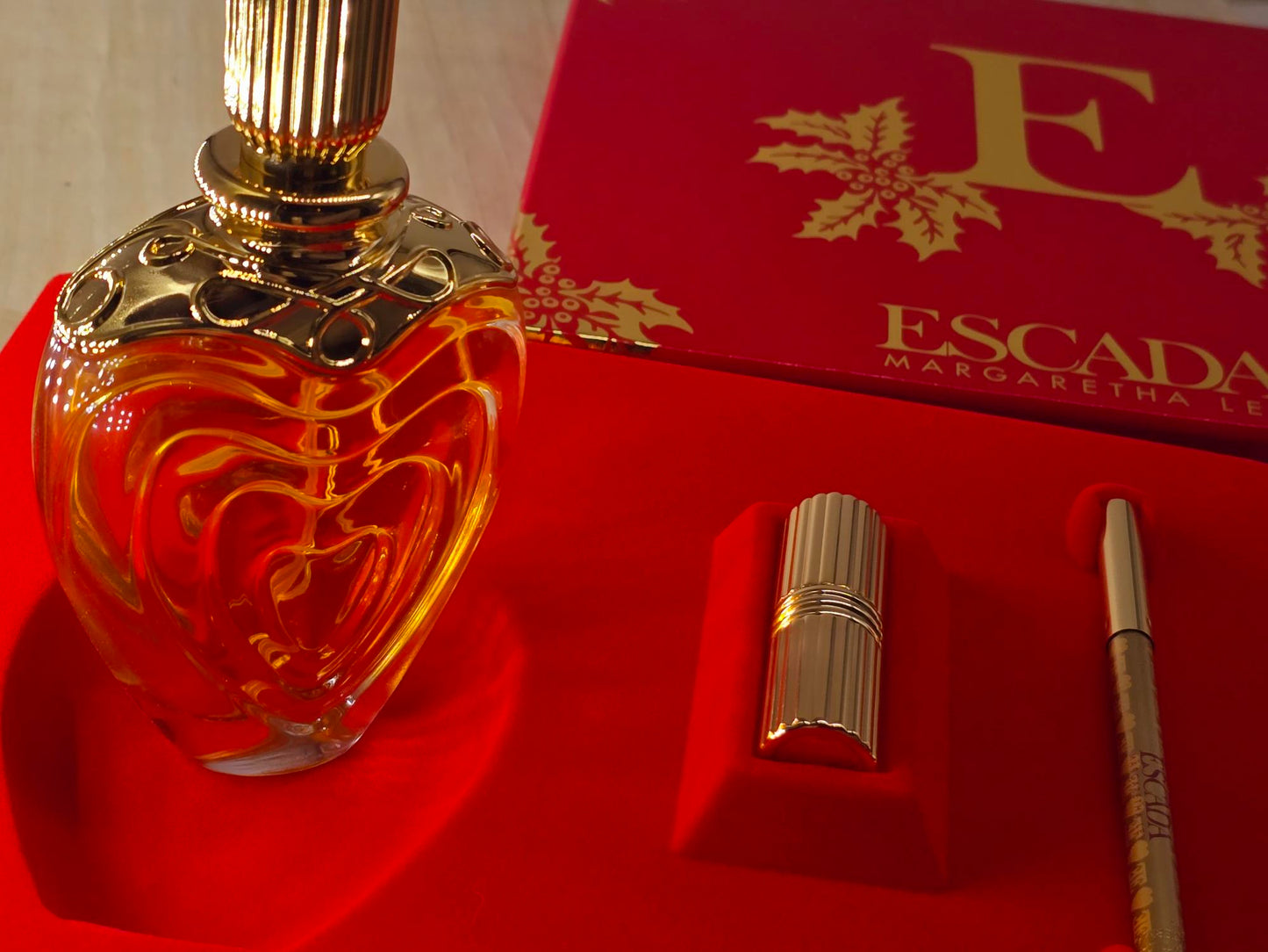 Escada Margaretha Ley Escada for women EDP Spray 100  ml 3.4 oz, Vintage, Very Rare, Set