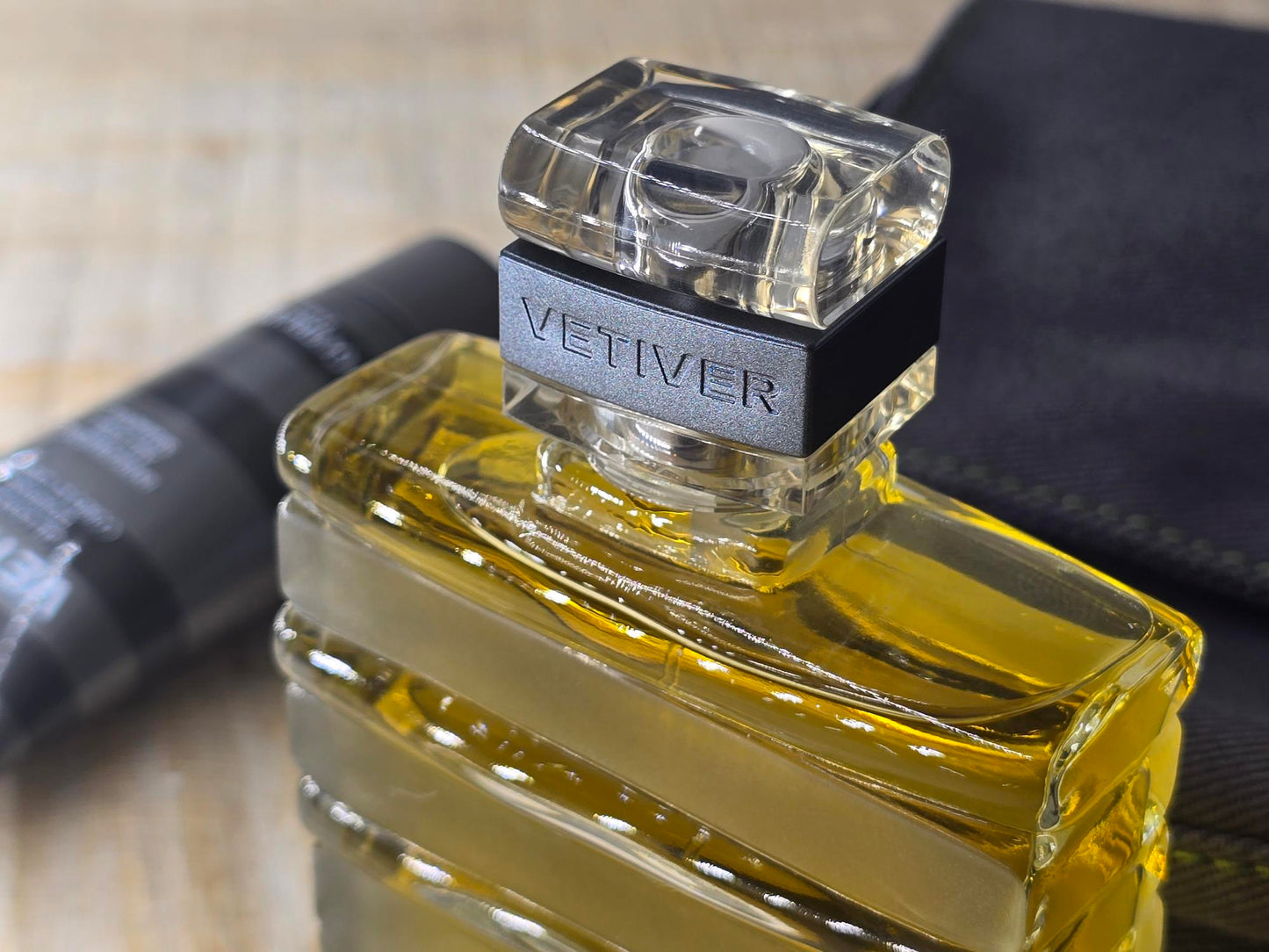 Guerlain Vetiver Vintage Set for Men EDT 125ml 4.2 oz + Shampoo + Original Guerlain Bag Rare