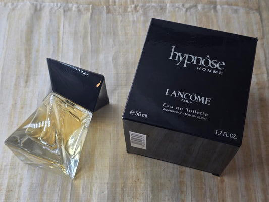 Hypnôse Homme Lancôme for men EDT Spray 75 ml 2.5 oz OR 50 ml 1.7 oz, Vintage, Rare, Sealed