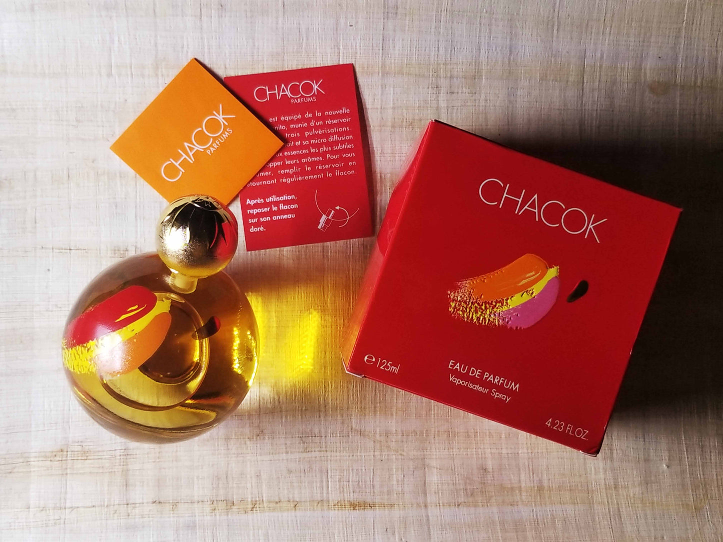 Chacok for women EDP Spray 125 ml 4.2 oz OR 75 ml 2.5 oz, Vintage, Rare